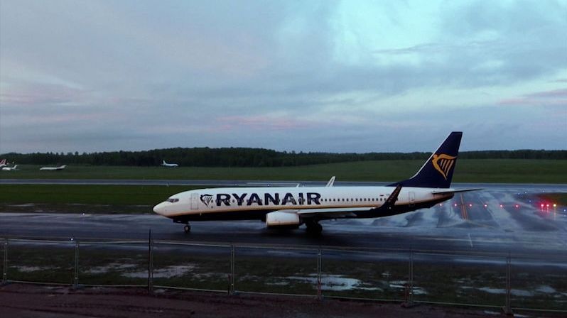 ICAO: Bělorusko se dopustilo podvodu, když donutilo přistát letoun Ryanairu